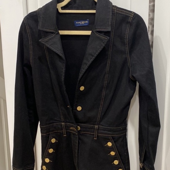 New Ramy Brook Jade denim dress - Picture 5 of 14